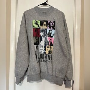 Eras Tour Grey Crewneck size L